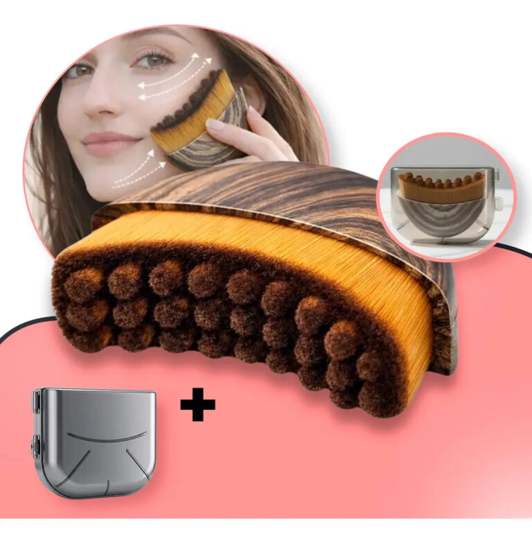Escova Facial Drenagem Linfatica Reduz Inchaço escova drenagem facial escova lifting facial Boa Dica