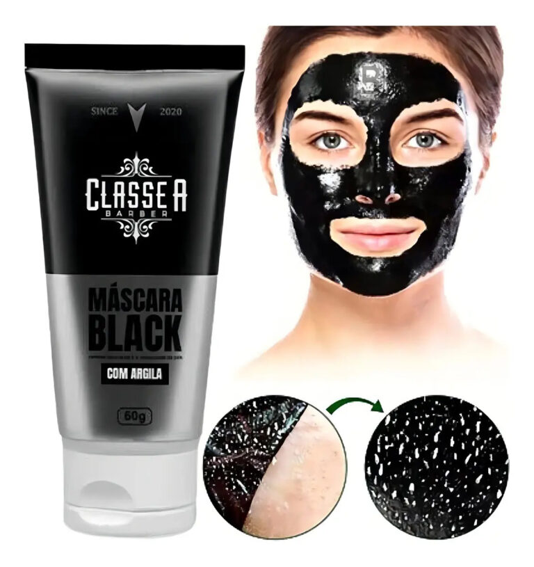 Máscara faciai para pele normal classe a, classea Máscara Black Facial 60g – Classe A 60g y 60mL