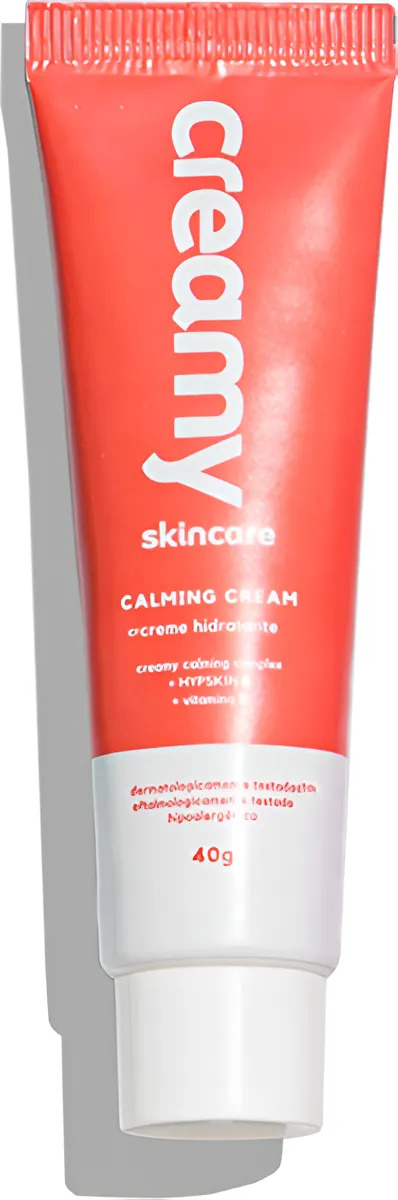 Creamy Skincare Calming Cream 40g | Acalma a Pele Sensibilizada, Alívio Rápido em Casos de Vermelhidão, Rápida Absorção | Todos os Tipos de Pele, Especialmente Sensíveis